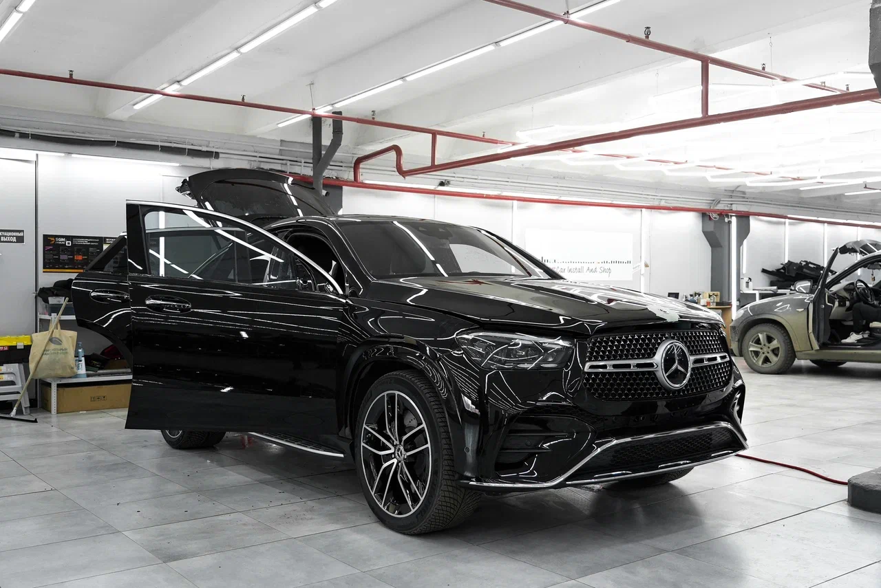 GLE оклейка